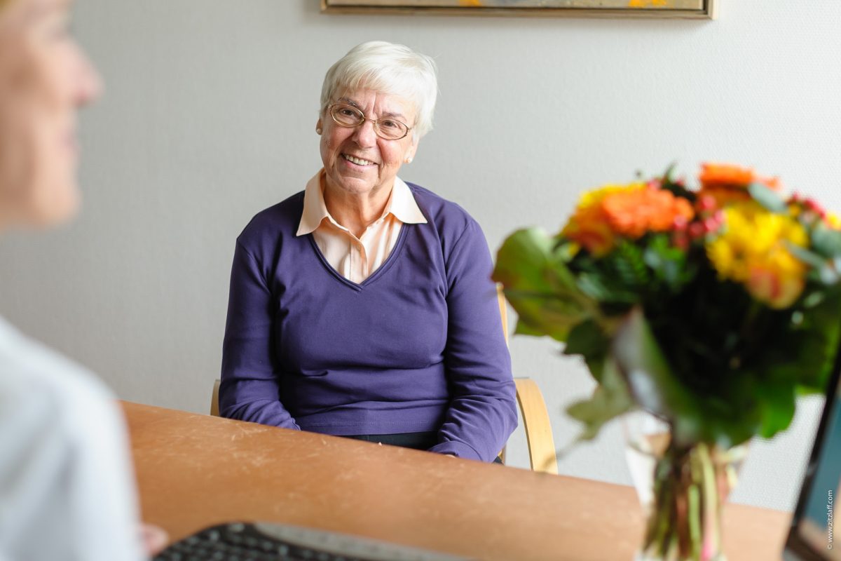 Patientin bei Dr. Wiebke Hollburg